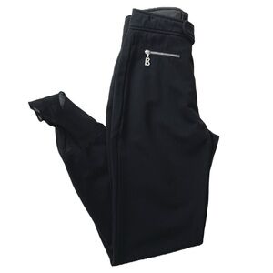 Vintage Bogner Stirrup Ski Pants, Black, Size 8